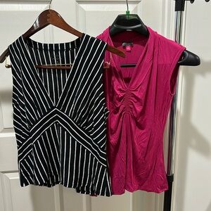 Women’s Bundle Sleeveless Tops. Size Medium.